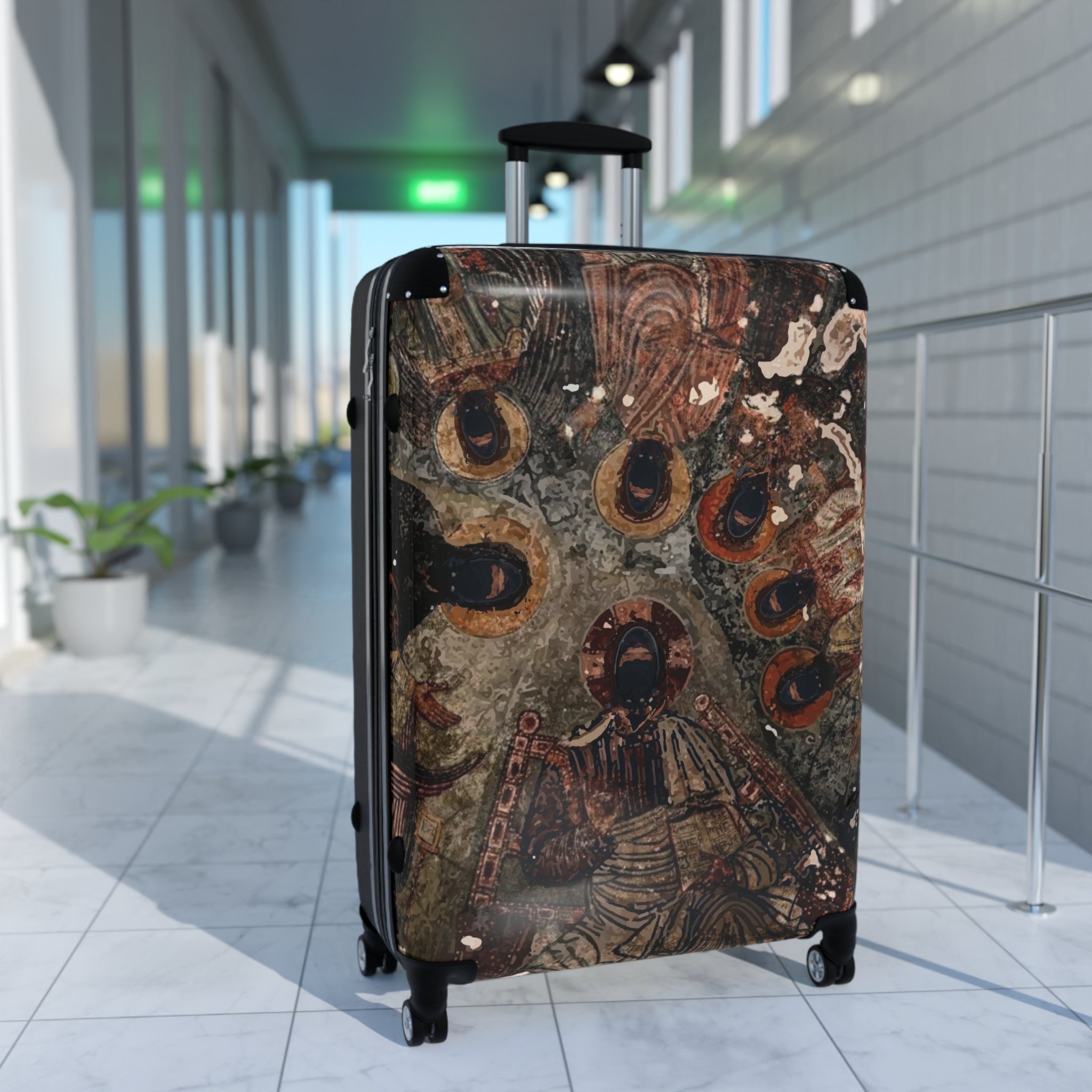 Travel Suitcase Philanthropiact™ — Mystical Saint & Protective